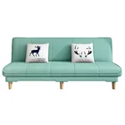 Modern Fabric Bed Aligan Modern Living Room Furniture Multifunctional Solid Wood Frame Fabric Foldable Sofa Bed