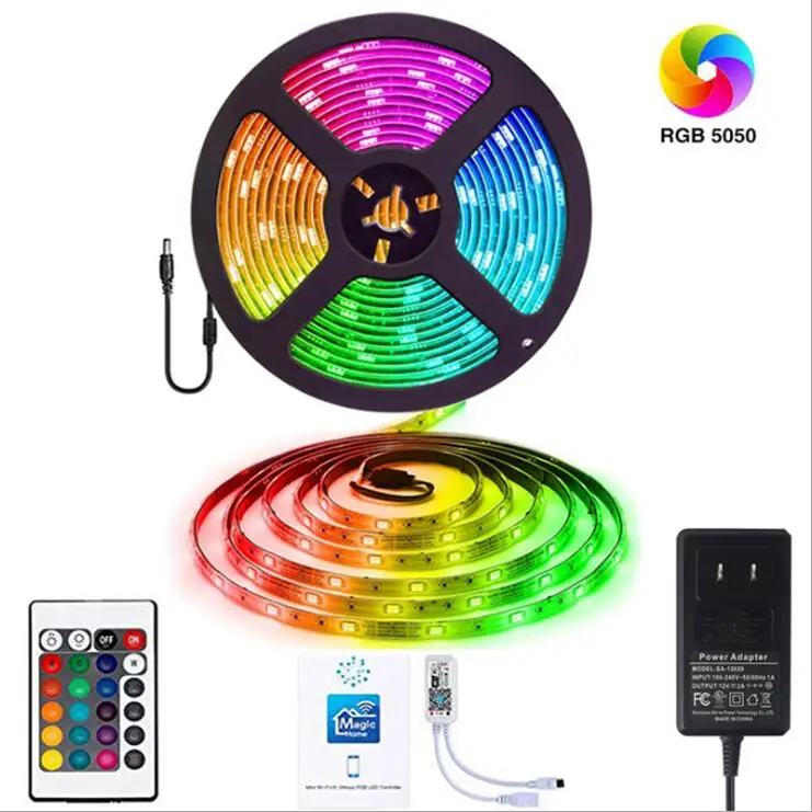 Gledopto zigbee led strip light set with mini controller and 5V led tape smart phone APP control - ANKUX.COM