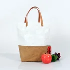 Plain Tyvek Paper Bag Custom Breathable Dopont Tyvek Paper Shopping Tote Bag