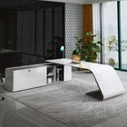 New Design Luxury CEO Manager Wooden Executive Modern Office Desk For Office Furniture