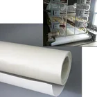 White PP poultry manure belt conveyor belt for chicken cage