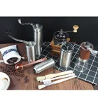 Popular mechanical stainless steel coffee grinder commercial, Best price stainless steel manual bean grinder