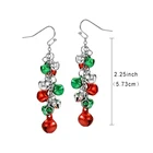 Earring Earrings Christmas Gift Drop Dangle Earring Christmas Jingle Bell Earrings
