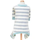 striped 100% cotton four legs dog clothing pet clothes pet apparel and accessories small dog clothes