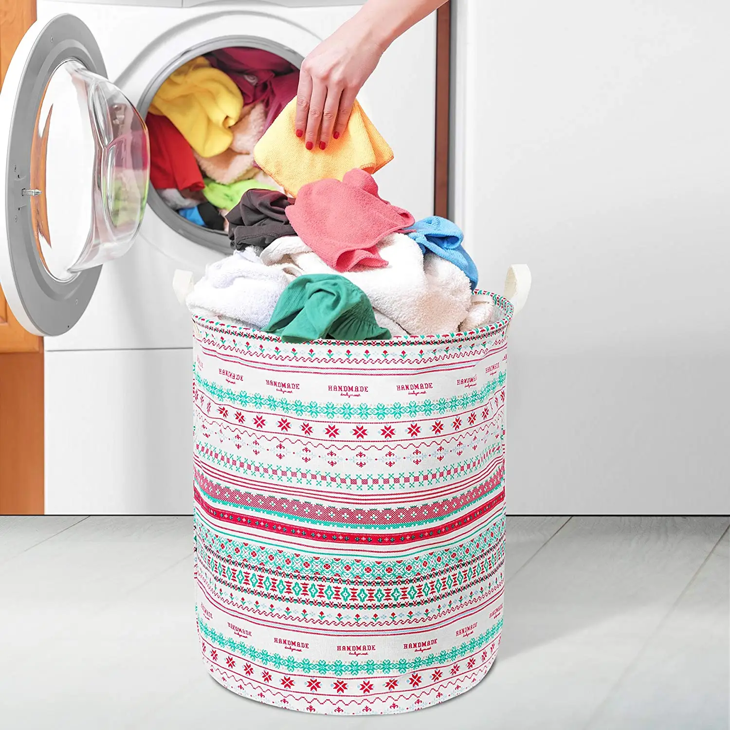 7h x 15.7d inches, our storage basket grea