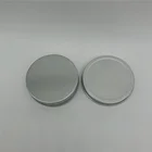 Soap Aluminum Aluminium Round Tin Can 60ml 2 OZ Silver Round Soap Aluminum Jar Tin Can Box With Slide Lid