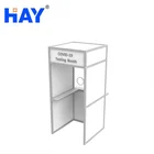Modular Booth Swab Booth Factory Price Easy Assemble Temporary Mobile Modular Medical SWAB Testing Booth