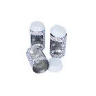 Metal Round Tin Box with Window Wholesales Round Tin Box with PVC Window on Body for Sport Watch