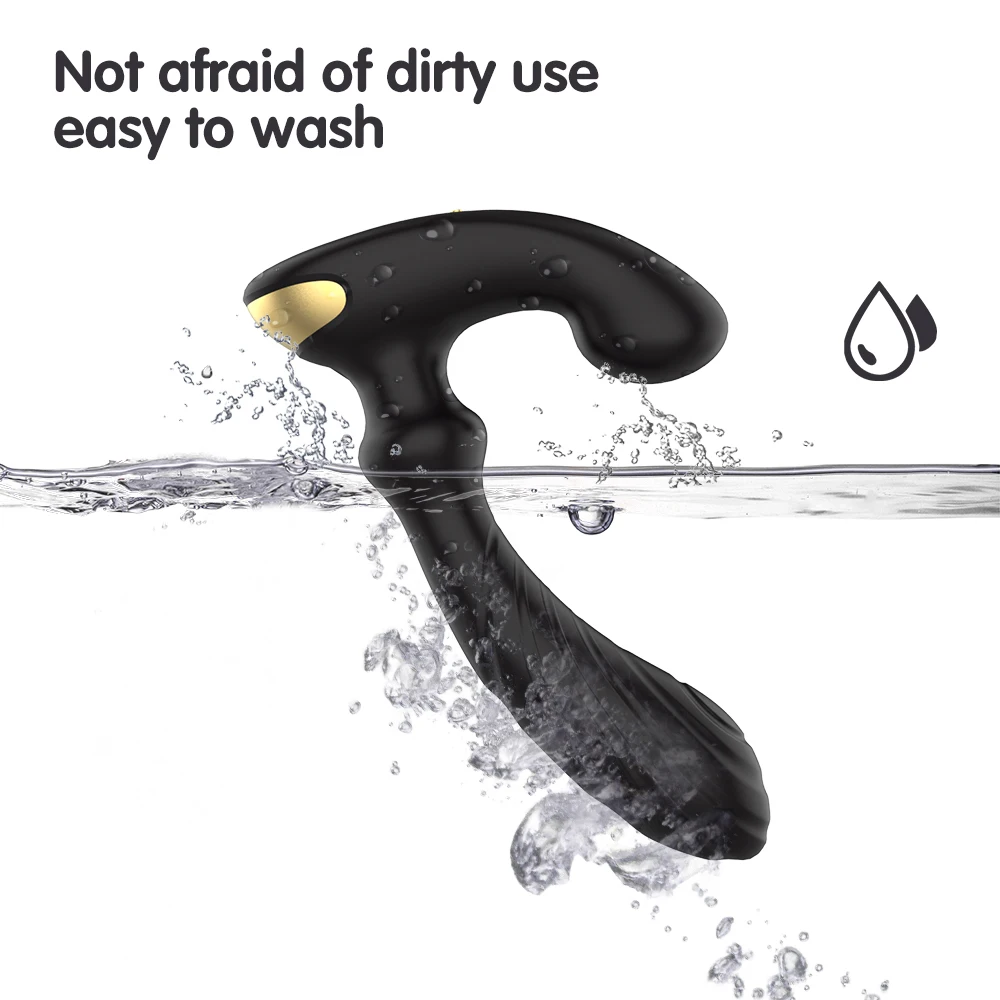 S HANDE Drop Shipping Butt Plug Vibrator Prostata Massager Anal Male