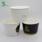 Custom Printed Large Thick Wall Disposable Soup Containers Paper Packing Cup