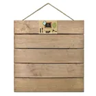 Plaque High Quality Rustic Weathered Display Plaque Solid Pine Wood Pallet