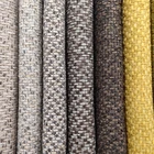 Polyester woven herringbone linen wholesale hemp fabric