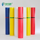 recycled kraft cardboard high quality poster packaging tube with CMYK printing
