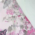 wholesale flower and butterfly pattern print big square scarf fringe on four side super soft hand feeling