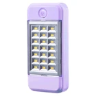 Congo Benin Ghana Malaysia sell 21 SMD LED Micro USB charge Portable Rechargeable light with power bank function