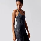 New Design Hollow Out Gym Wear Vest Clothing Wholesale Custom Fitness Running Sportswear Fashion Women Yoga Tops Tank