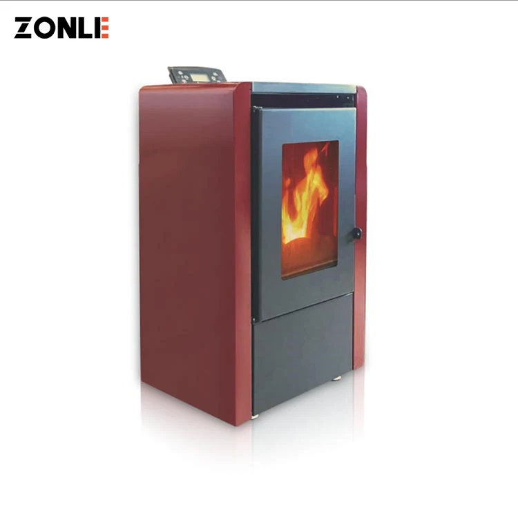 Factory direct Model ZLKM06 Mini Stainless Steel wood pellet fireplace stove european pellet stove