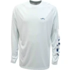 Custom Logo Men Long Sleeve sublimation printing quick dry UV fishing shirt performance fishing t shirt