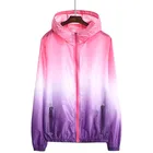 Nylon Jacket Wholesale Custom Unisex Waterproof Nylon Hooded Windbreaker Sunscreen Hoodie Jacket