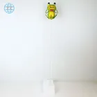 Cartoon Bee Shape Animal Flower Stake Decoration,outdoor metal garden decoration stake