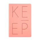 Hot selling thickness 200 sheets school supplies leather bound diary notebook