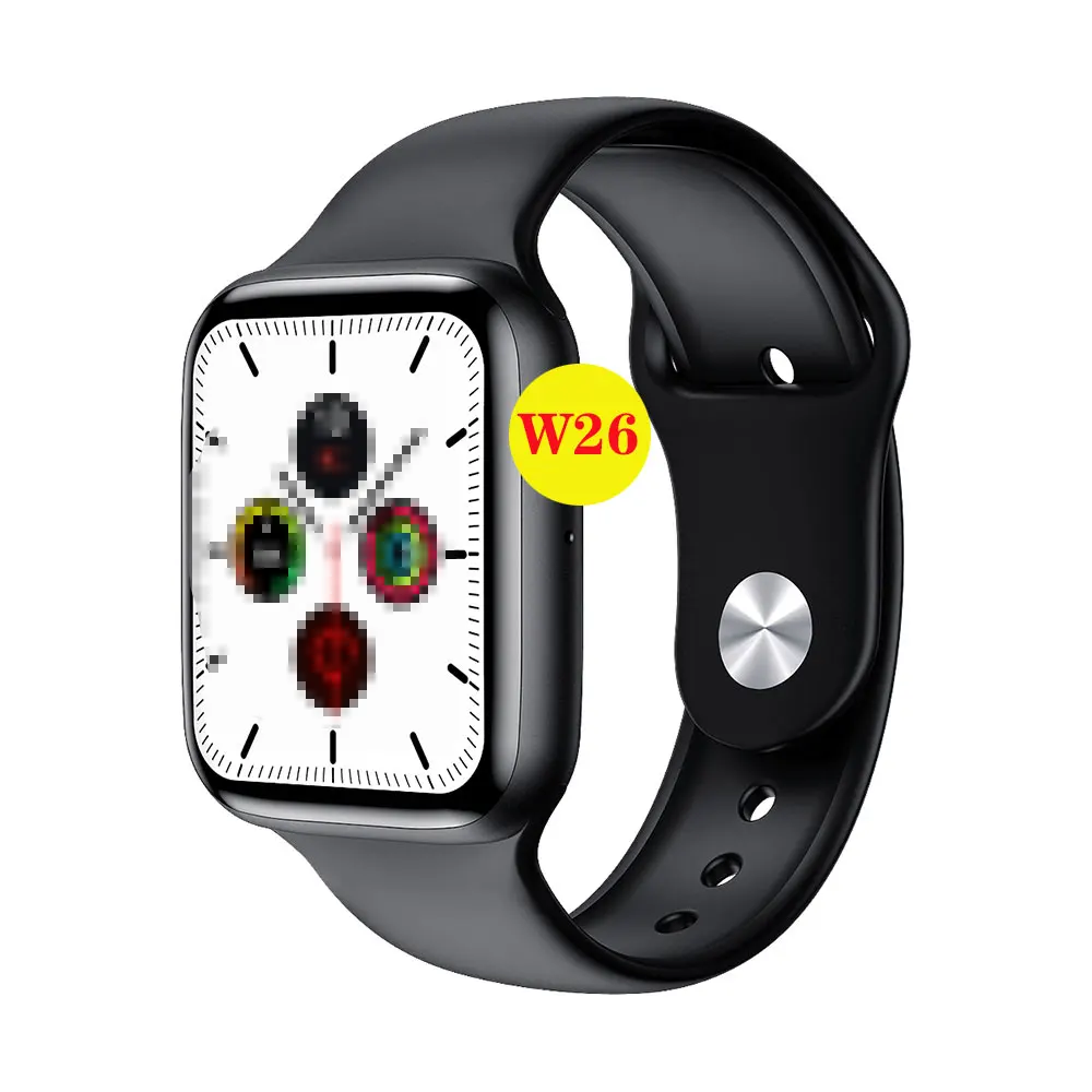 W26 Body temperature BT call W26 plus smart watches heart rate blood pressure oxygen W26 +proSeries 6 wristband smartwatch, Black white
W26 Body temperature BT call W26 plus smart watches heart rate blood pressure oxygen W26 +proSeries 6 wristband smartwatch, Black white