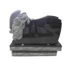 Tombstone. Wholesale Monument-for-cemetery-design Customized With Headstone Flower Vase And Base Stone Tombstone.