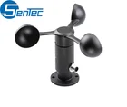 WS201 Low Cost 4-20mA Wind Tunnel Wind Turbine Used 3 Cup Anemometer