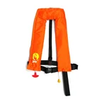 OEM custom logo marine inflatable life jacket vest