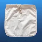 organic cotton nut milk bag/cold coffee juice filter bags