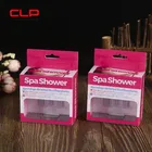 Clear spa shpwer plastic packing box soap plastic packaging box PET PVC PP box