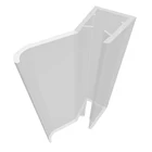 shower room glass door anti-collision plastic strip bathroom waterproof