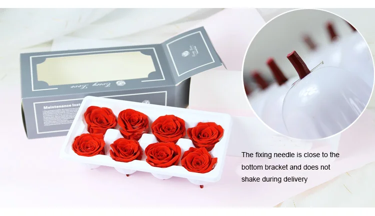 valentines day gifts 2020 7-8cm preserved rose decorative