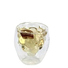 Glass Glass China Supplier Wholesale High Quality Small High Borosilicate Double Glass Milk Cup