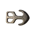 Purse Metal Labels Custom Antique Personalized Metal Plate Tags For Handbags