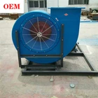 OEM FRP high pressure industrial dust Belt Driven centrifugal ventilation exhaust fan