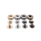 Custom alloy snap button metal press four parts snap button