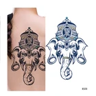 Tattoo Nail Sticker Tattoo Temporary Special Design Waterproof Body Full Arm Temporary Tattoo Paper Nail Sticker