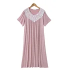 Hot Sale Casual Ladies Home Wear Dubai Summer Fashion Female Sex Nightgown Cute Sleep Dress
