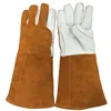 September Sale Special Offer Top Grain Leather Tig Welding Thumb Reinforced Heat Resistant MIG Welding Work Gloves