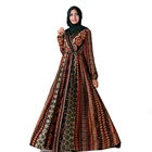7024 2019 advanced islamic clothing luxurious women formal muslim long dress latest design abaya muslim dresses