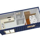 Labor Prefab Flat Pack Container Labor Camp/Prefabricated Modular Container Homes/modular Container Cabin