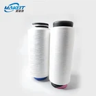 MAKEIT Hot selling high intensity different colors 100% polyester dty yarn for hand knitting