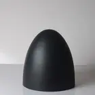 White Painting Inside Frosted G9 Long Manual Cheap Chimney Type Aluminum Metal Spinning Brass Cone Shaped Lamp Shade