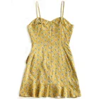 Dress Dresses Yellow Dresses Yellow Clothes Dress Women 2020 Cheap Floral Summer Dresses