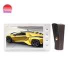 Zhuhai morning Hotsale 7 inch video monitor intercom 4 wire peephole video doorbell