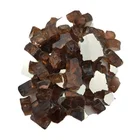 Decorative Tempered Fire Glass Reflective Glass Blocks For Fire Pit