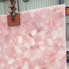 High end quality natural rosa pink marble for wall and Floor countertops onyx rose pink quartz