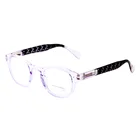 FONHCOO Factory Price New Design Fashion Purple Colour Round Frame Plastic Reading Glasses