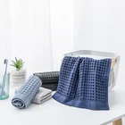 Towel Towels Premium Waffle Cotton Towel Set 1 Bath Towels 1 Hand Towels And 1 Washcloth